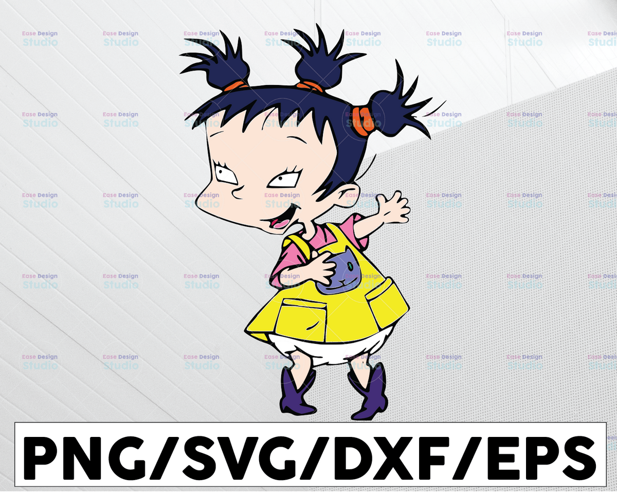 Kimi Finster Rugrats Svg Png Dxf Cricut Silhouette Cut File Insta 8973